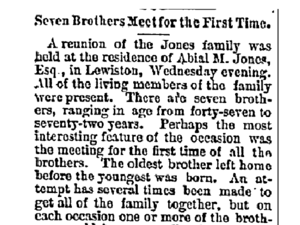 Source: GenealogyBank, Huntsville Gazette (Huntsville, Alabama), 5 November 1881, page 4