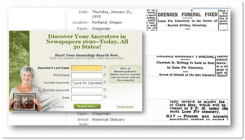 genealogybank-1023-2012-lone-fir-cemetery-search GenealogyBank search for "Lone Fir Cemetery"