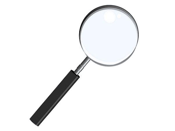 Illustration: magnifying glass