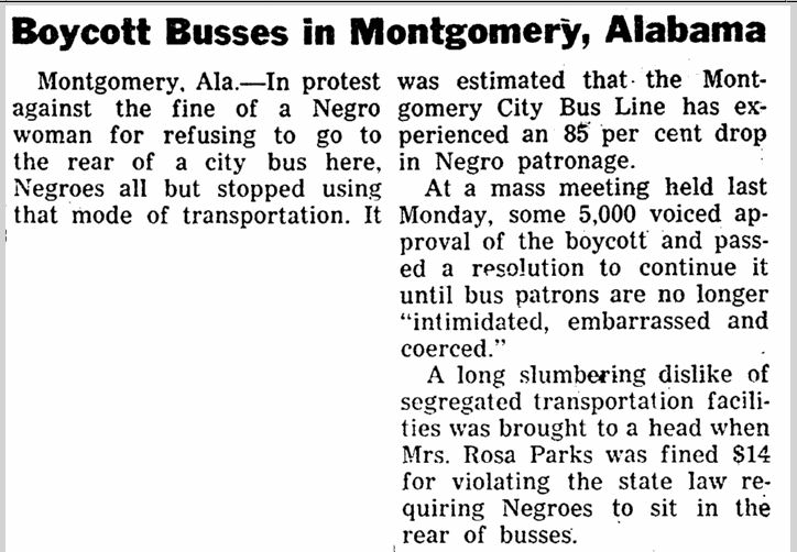 crusader-newspaper-1209-1955-montgomery-bus-boycott Boycott Busses in Montgomery, Alabama, Crusader newspaper article 9 December 1955