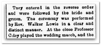 macon-daily-telegraph-newspaper-0916-1879-dense-thornton-marriage-announcement-2 Marriage in First Street Methodist Church, Macon Daily Telegraph newspaper article 16 September 1879, page 4