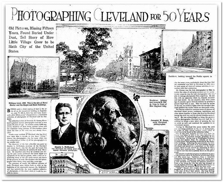 plain-dealer-newspaper-1227-1914-cleveland-photos Photographing Cleveland for 50 Years, Plain Dealer newspaper article 27 December 1914