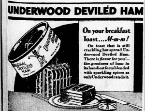 Vintage Ads & Our Ancestors’ Shopping