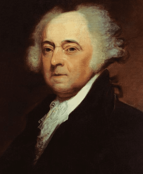 illustration-0130-2015-john_adams portrait of John Adams, 2nd president of the United States, by Asher B. Durand