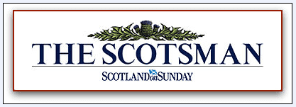 masthead for the newspaper "The Scotsman"