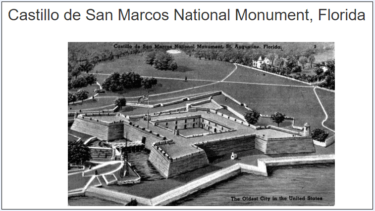 photo of Castillo de San Marcos National Monument, St. Augustine, Florida