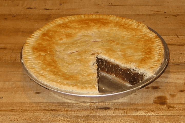 photo of a mincemeat pie