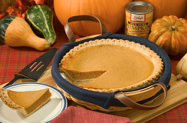 photo of a pumpkin pie
