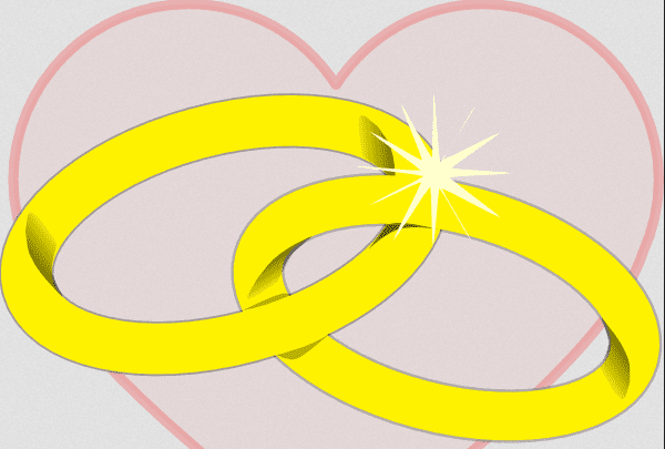 Illustration: wedding rings