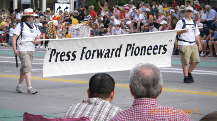 Photo: Pioneer Day parade, Salt Lake City, Utah, 2011