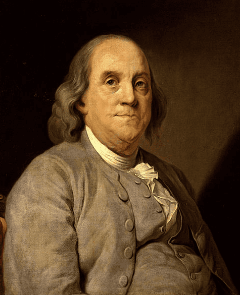 Painting: “Portrait of Benjamin Franklin,” by Joseph Duplessis, c. 1785