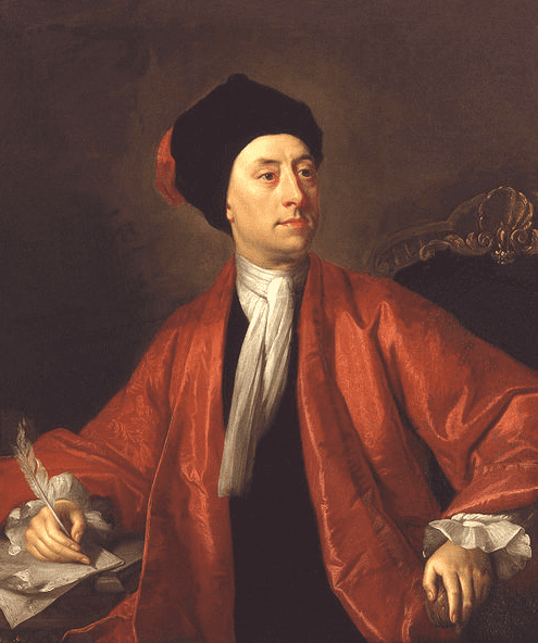 Painting: Matthew Prior, by Thomas Hudson