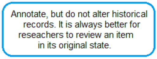 A quote about annotating