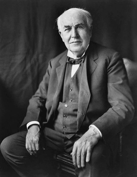 Photo: Thomas A. Edison, c. 1922