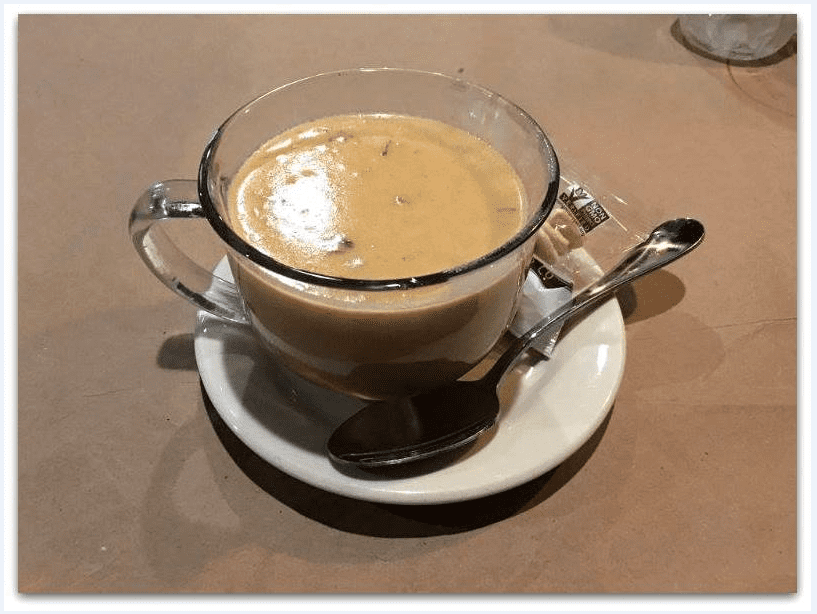 Photo: a cup of clam chowder