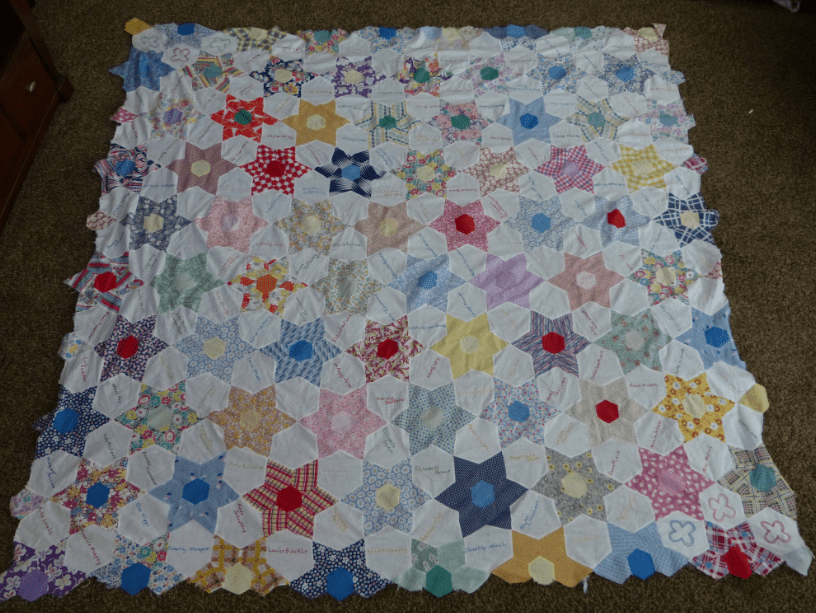 Photo: cigar girls’ quilt