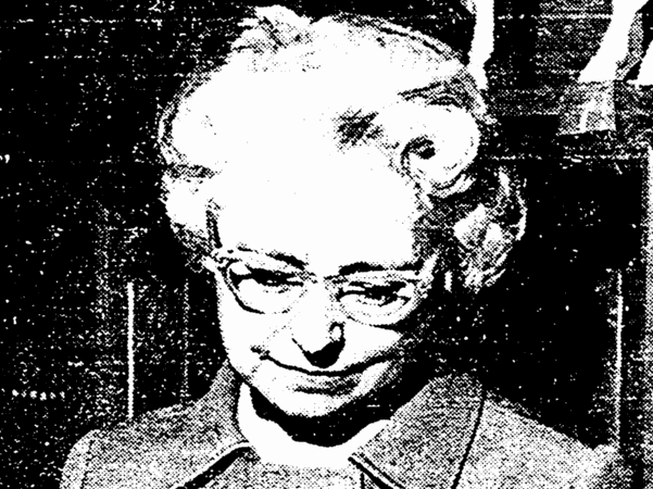 Photo: San Diego librarian Clara Breed. Credit: San Diego Union (San Diego, California), 25 May 1970, page 13.