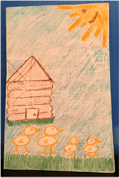 Photo: the front of a birthday card