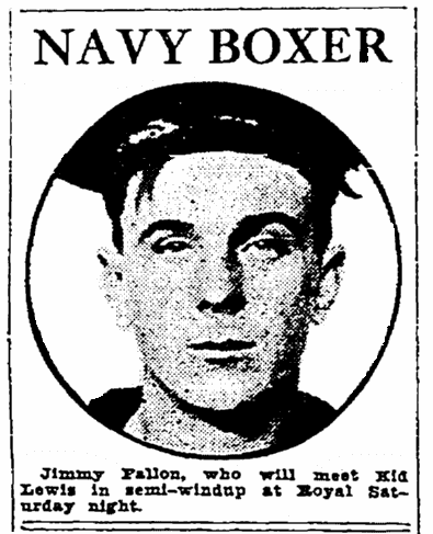 An article about Jimmy Fallon, New Orleans Item newspaper article 8 May 1909
