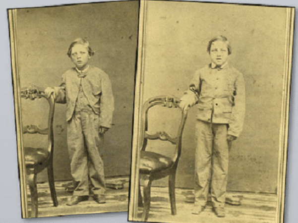 Photo: the Mayall brothers, Charles and Frank