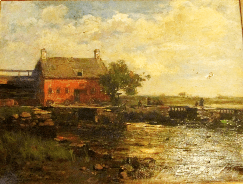 Illustration: “The Cove Mills,” by Lyell Edwin Carr