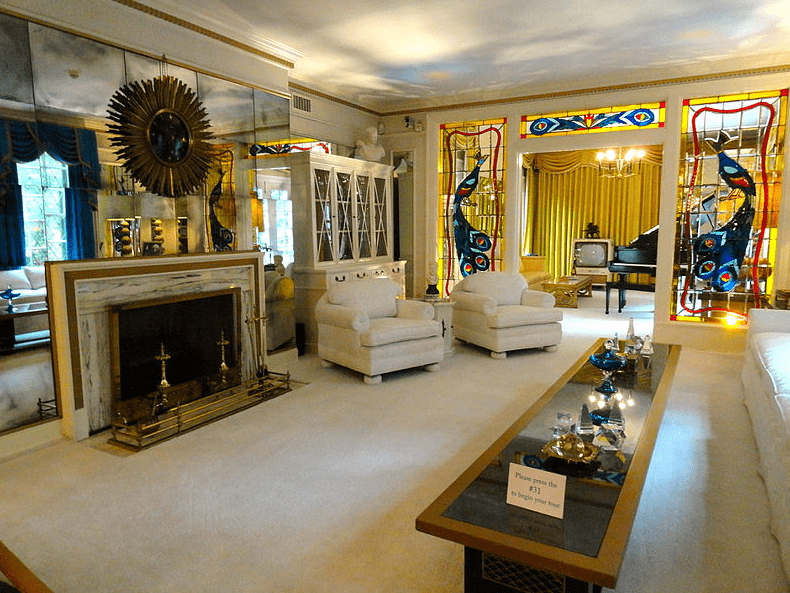 Photo: Graceland’s living room