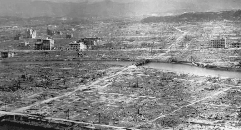 Photo: Hiroshima in the aftermath of the atomic bombing