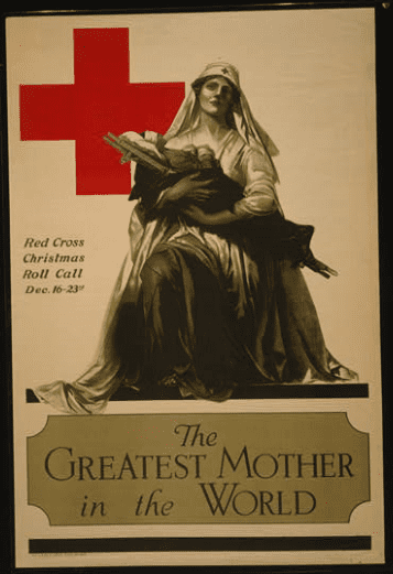 Photo: “The Greatest Mother in the World” – Red Cross Christmas roll call