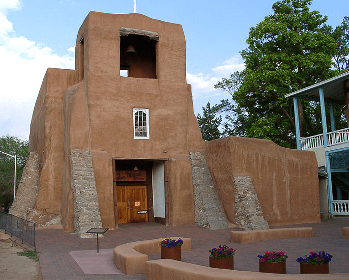 Photo: San Miguel Chapel, built in 1610 in Santa Fe, New Mexico, is the oldest church structure in the U.S.