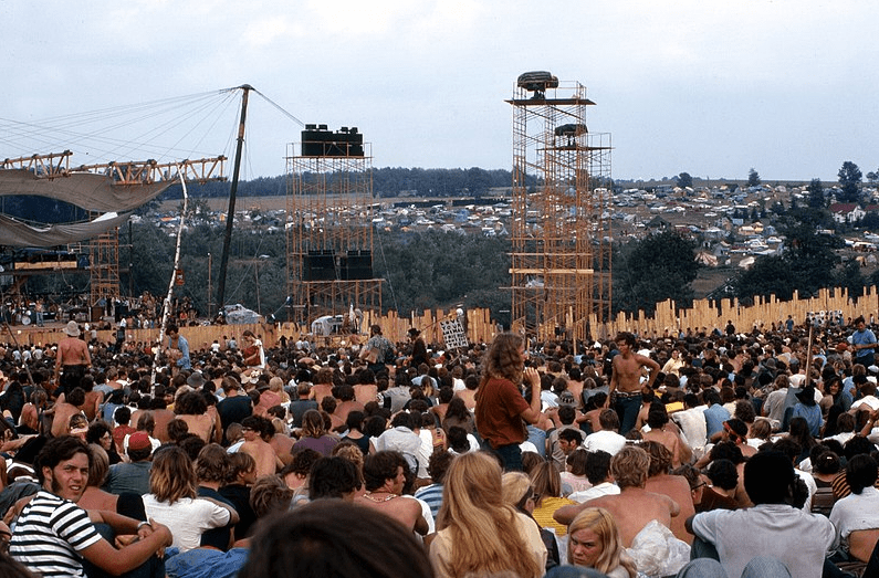 Photo: Woodstock Music and Art Festival, 17 August 1969