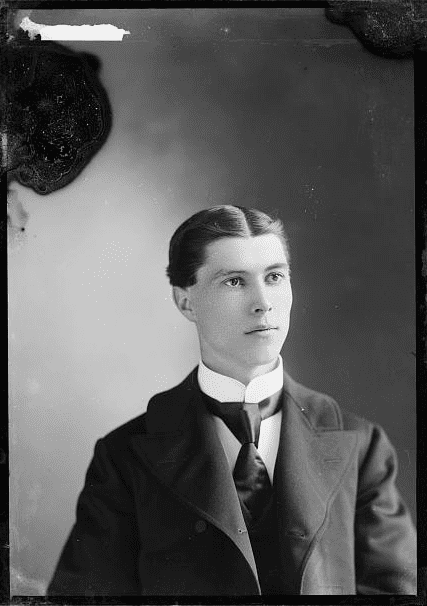 Photo: young man, c. 1897