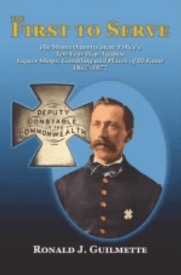 Photo: cover of the book “The First to Serve,” by Ronald J. Guilmette