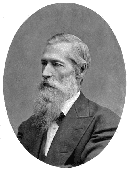 Photo: Mark Hopkins, American railroad magnate, co-founder of the Central Pacific Railroad