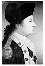 Illustration: Colonel Enoch Poor. Portrait by U. D. Tenney, 1873, after an earlier portrait by Kosciusko