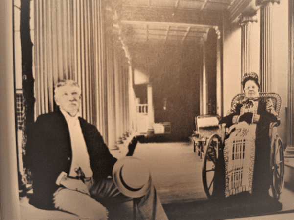 Photo: Edward Searles and Mary (Hopkins) Searles