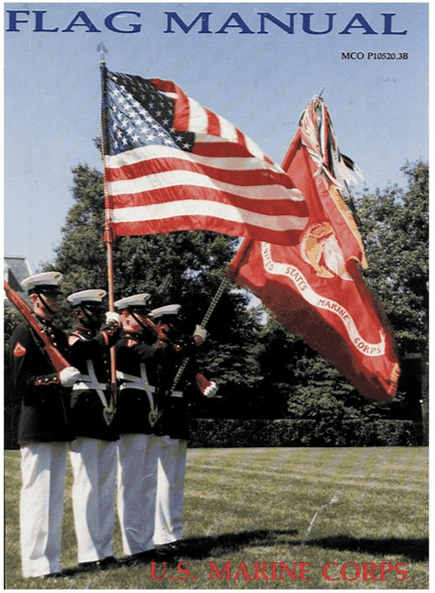 Photo: Flag Manual, U.S. Marine Corps