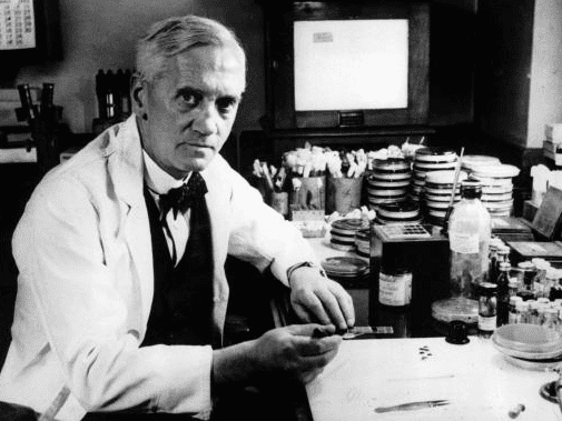 Photo: Alexander Fleming, who is credited with discovering penicillin in 1928