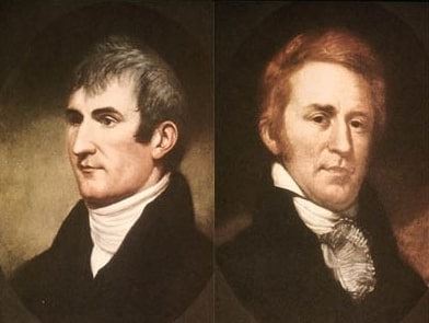 Illustration: Meriwether Lewis and William Clark