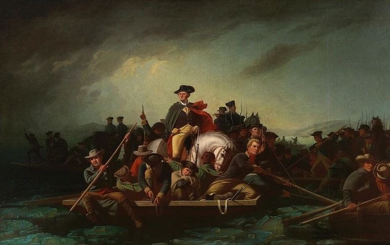 Illustration: “Washington Crossing the Delaware,” by George Caleb Bingham