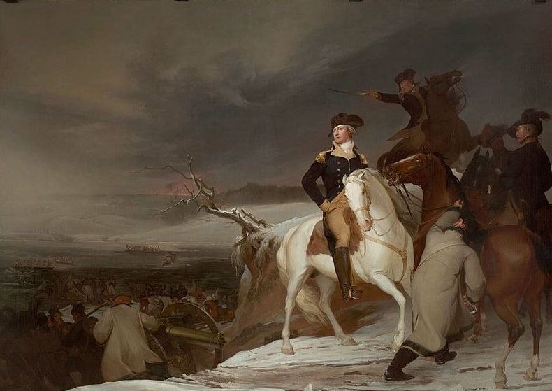 Illustration: “The Passage of the Delaware” by Thomas Sully