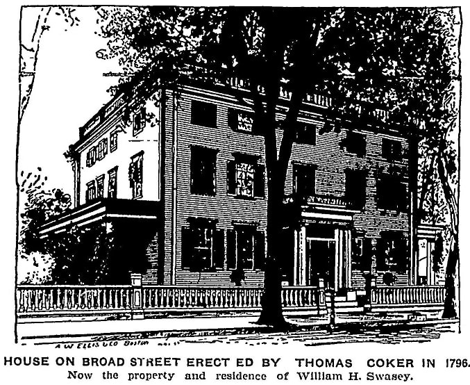 An article about Thomas Coker, Newburyport Daily News newspaper article 26 May 1906