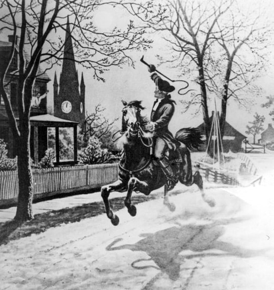 Illustration: “The Midnight Ride of Paul Revere”