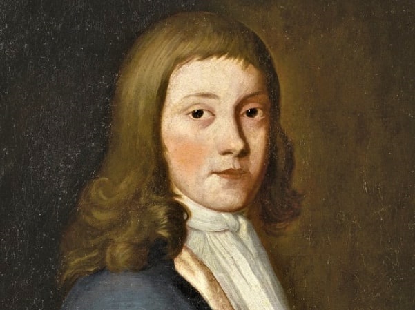 Illustration: a close-up of Edward Kitchen of Salem, Massachusetts, attributed to Pierpont Limner descended down the line to Andrew W. Sigourney, Esq. Courtesy of Sotheby’s Americana Auction 2018, Lot # 1240.
