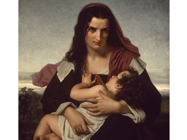 Illustration: "The Scarlet Letter" by Hugues Merle, 1861. Credit: Walters Art Museum; Wikimedia Commons.