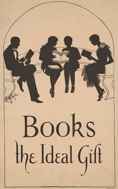 Photo: books poster by Ethel C. Taylor, c. 1925