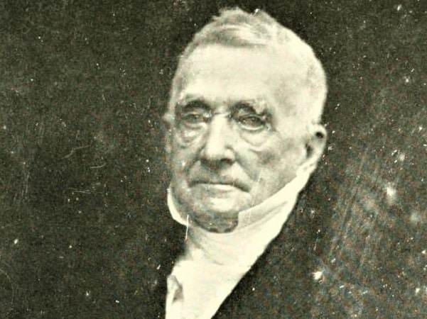 Photo: portrait of Judge Samuel Putnam from “Chronicles of Danvers (Old Salem Village] Massachusetts, 1632-1923,” Harriet Sylvia Tapley, 1923, page 66.