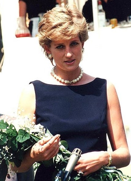 Photo: Princess Diana, 1995. Credit: Nick Parfjonov; Wikimedia Commons.