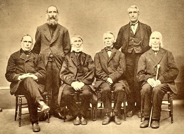 Photo: the Garcelon brothers, 1871. Courtesy of David Garcelon of Maine. He is a surveyor, historian and author.