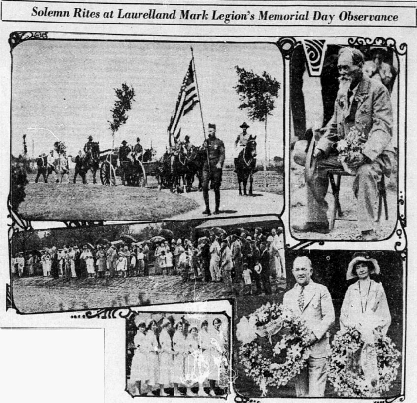 An article about Memorial Day, Dallas Morning News newspaper 31 May 1928