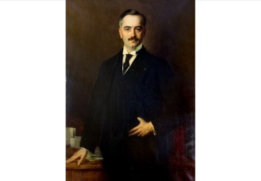 Illustration: portrait of Rhode Island Governor Norman Stanley Case (1888-1967). Courtesy of the Rhode Island State House collection.